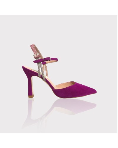 Zapatos tacon on sale color buganvilla