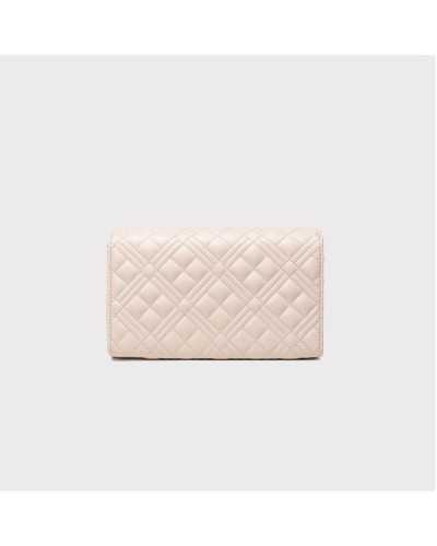 Love Moschino Quilted Bolso De Mano Con Bandolera De Cadena marfil JC4079PP0ILA0110