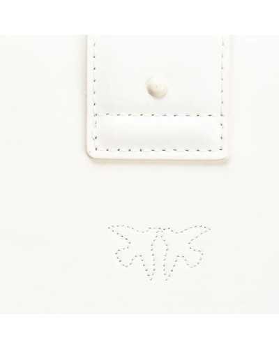 Bolso Pinko Love One Mini Cl PE 24 PLTT 100059 Z14B Blanco