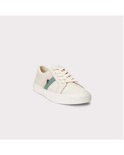 Lauren Ralph Lauren - JANSON TOP - Zapatillas - soft white/soft green/pink opal,