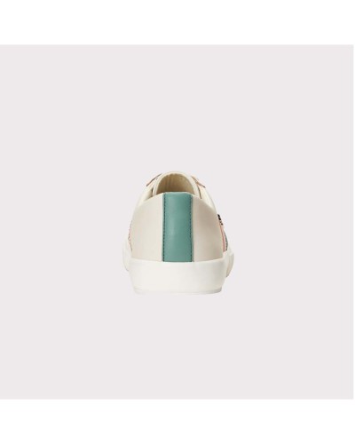 Lauren Ralph Lauren - JANSON TOP - Zapatillas - soft white/soft green/pink opal,