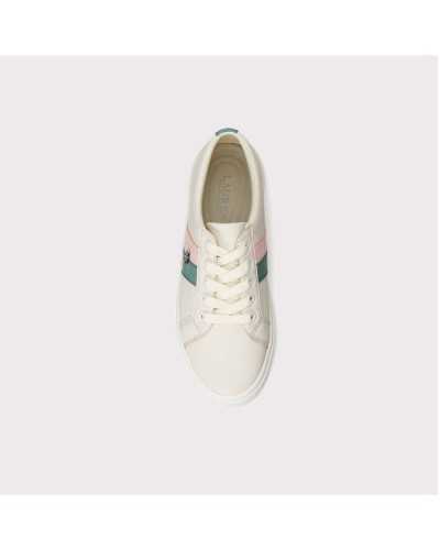 Lauren Ralph Lauren - JANSON TOP - Zapatillas - soft white/soft green/pink opal,