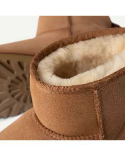 UGG Classic II, piel de oveja, botas resistentes al agua, botas casuales con estilo, botas UGG originales