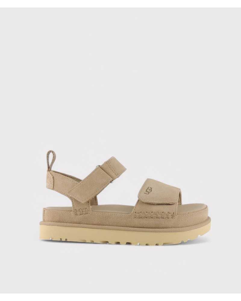 Sandalia UGG Goldenstar – color beige, sujeción total Sandalia UGG Goldenstar – color beige, sujeción total
