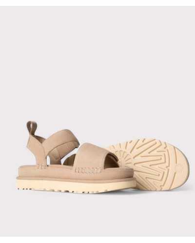 Sandalia UGG Goldenstar – color beige, sujeción total