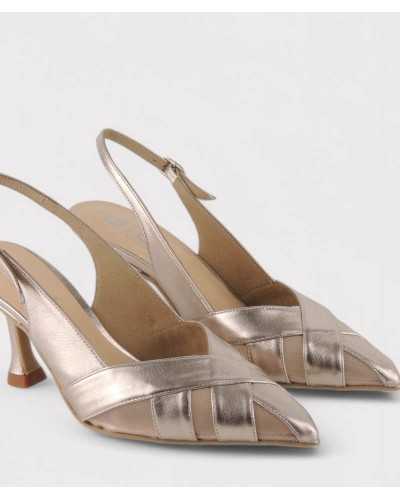 Zapato Dibia – El toque metal nude que necesitas