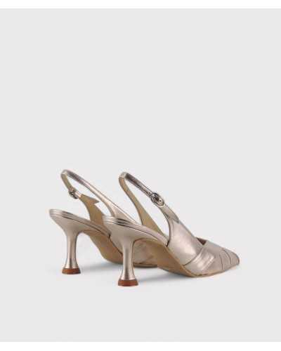 Zapato Dibia – El toque metal nude que necesitas