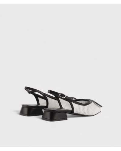 Zapato Dibia Clara cómodo y elegante | Rejilla + piel