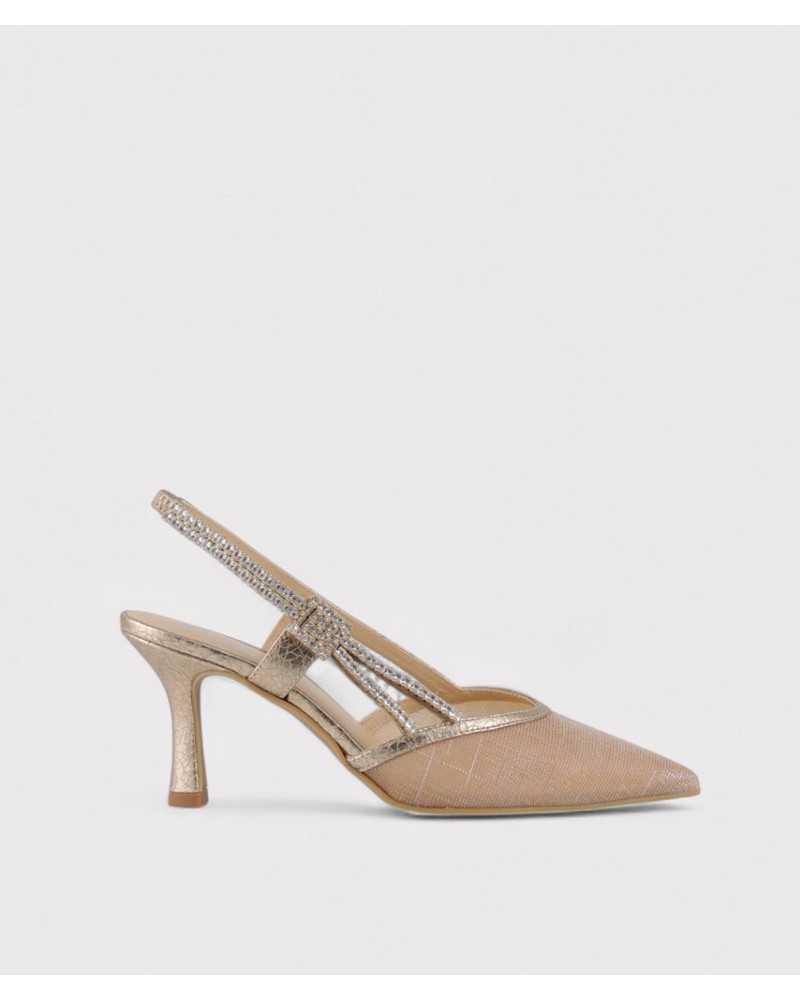 zapato ceremonia oro rosa tacon 8 cm piel zapato ceremonia oro rosa tacon 8 cm piel