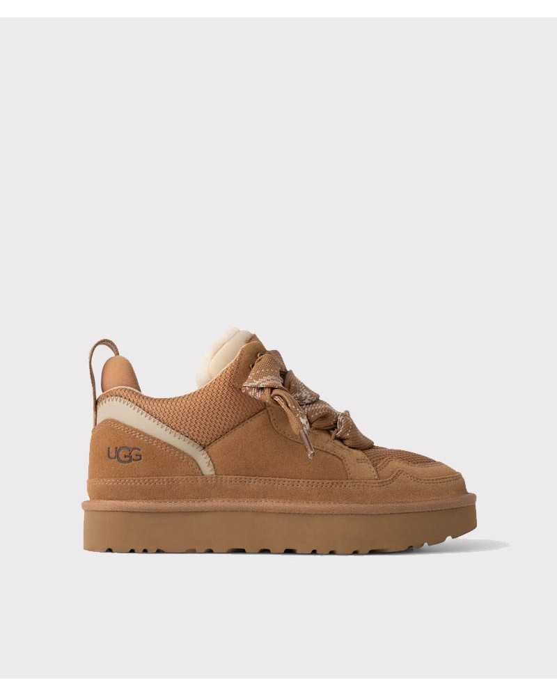 Deportivas UGG Lowmel camel perfil lateral mujer Deportivas UGG Lowmel camel perfil lateral mujer