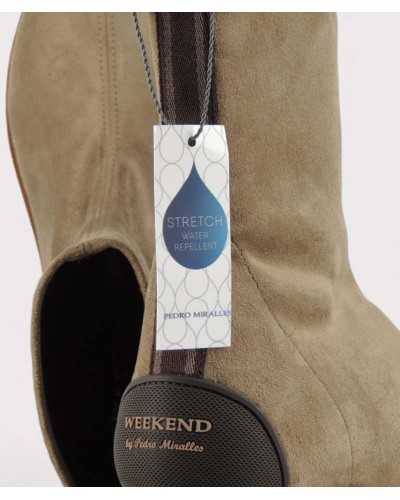 etiqueta Burano taupe Pedro Miralles – stretch repelente al agua
