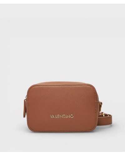 Valentino bandolera marrón vista frontal