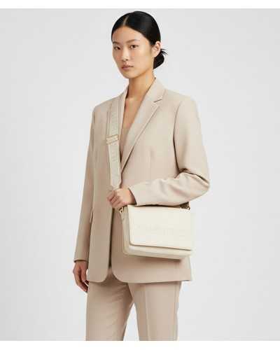 alentino bandolera beige Foxy llevada al hombro