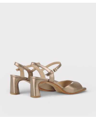 sandalia joni gala stone trasera tacon bloque piel