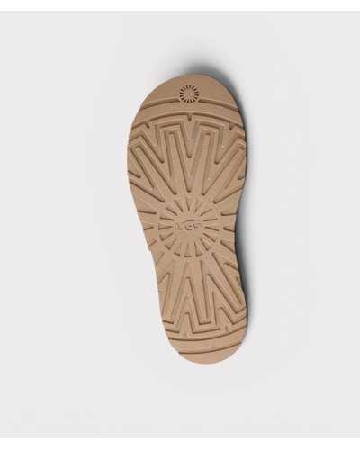 sole sandalia plana UGG GoldenGaze sand EVA outsole