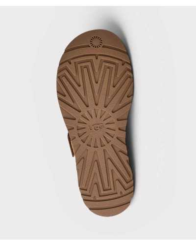 sole UGG GoldenGaze double strap chestnut EVA sugarcane outsole