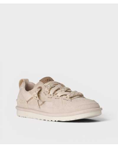 sneaker UGG Minimel cream suede front view