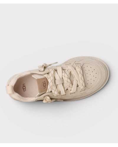 top view sneaker UGG Minimel cream laces double system
