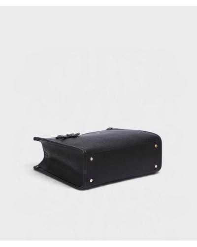 Base del bolso tote Liu Jo negro con cuatro pies metálicos