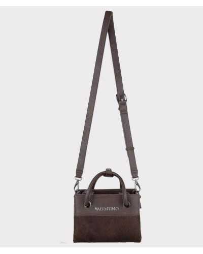 Bolso Alexia Winter marrón con la correa larga regulable para llevarlo cruzado