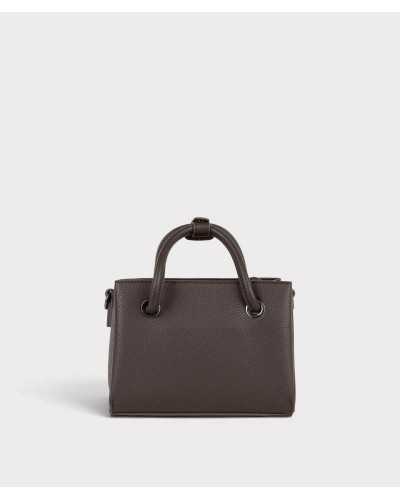 Parte trasera del bolso Alexia Winter marrón de Valentino Bags, en piel sintética lisa
